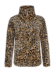 Paco 21 Leopard print fleece jacket