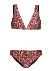 Paloma Leopard print triangle bikini