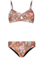 Evy Leopard print triangle bikini